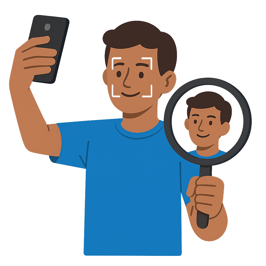 Ilustração de Busca Foto